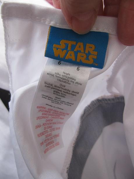 Karnevalový kostým-overal star wars, 