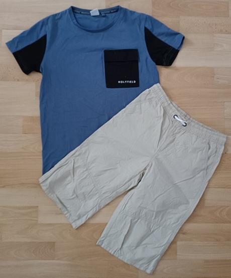 Tričko a šortky vel. 152/158, kik,152