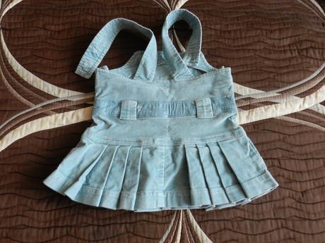 Šatičky manžestrové s laclem, gap,68