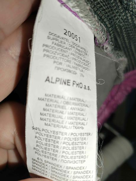 Dívčí softshellová bunda alpine pro vel.152/158, alpine pro,152