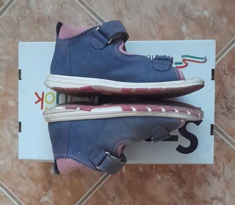 Celokožené letní sandálky szamos v.30, 30