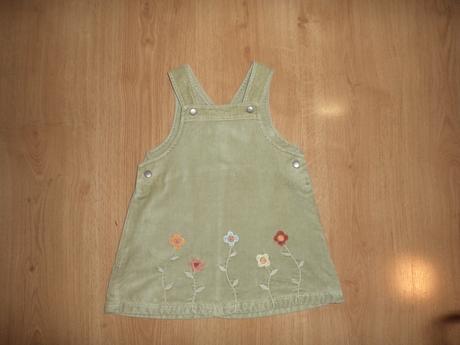 Podšité šatičky slušivé pro malé frajerky č.34, baby,80
