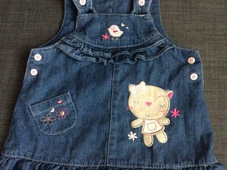 Riflové šatičky s kočičkou, 80