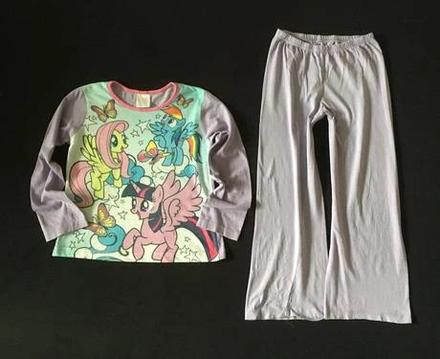 Vel. 116 pyžamový komplet my little pony, 116