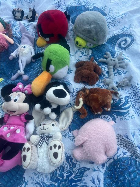 Plyšáci, lze i jednotlivě, jako celek sleva,