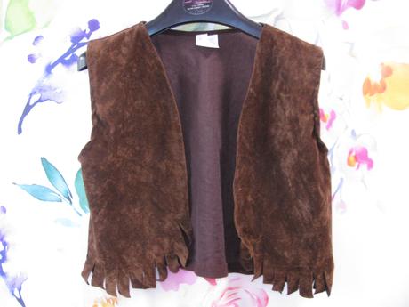 Karnevalový kostým-kovbojská vesta, 