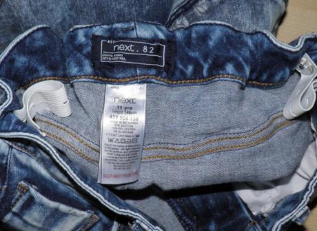 Top stav - džíny - vel.146, next,146