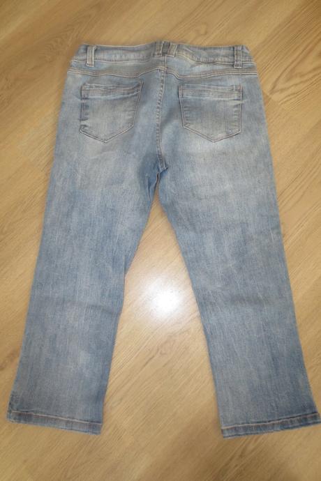 Džíny, rifle 3/4 jako n.o.v.é takko vel. 29, takko,38