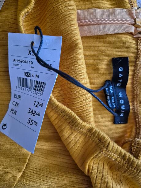 Šaty "bez pupíku" gate vel. xs, gate,xs