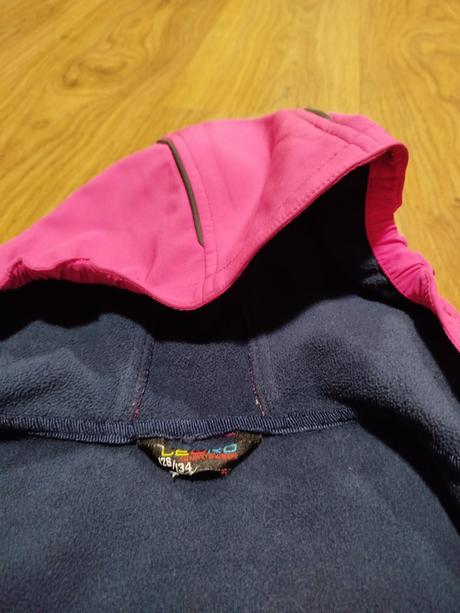 Softshellová bunda vel. 122/128, lewro,122