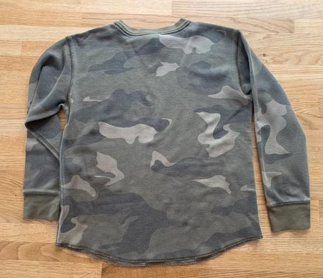 Maskáčové & vaflové triko gap vel. 128/134, gap,128