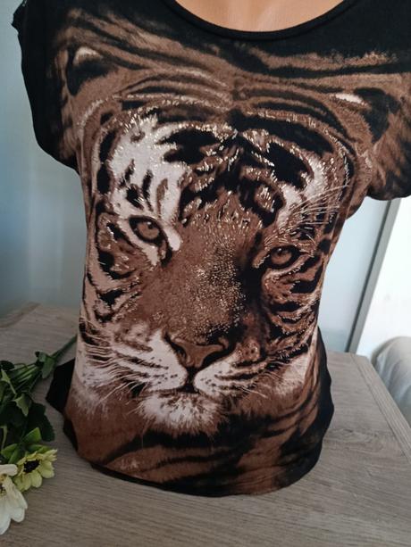 Triko s tygrem, f&f,34