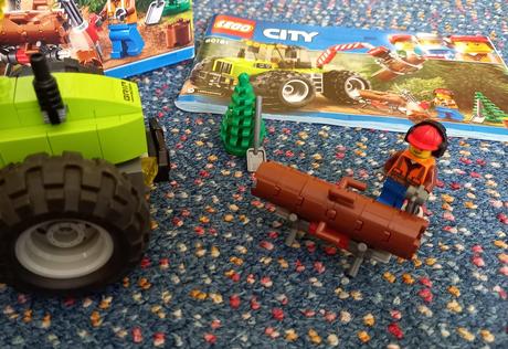 Lego city 60181 - forest tractor., 