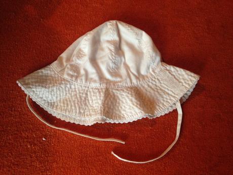 Dívčí letní klobouk, obvod 42 - 45 cm, h&m,80