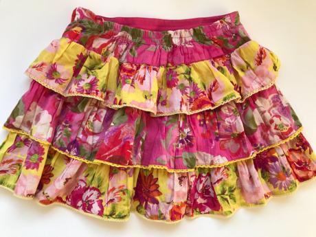 Sukně next 110, kanýry květy, next,110