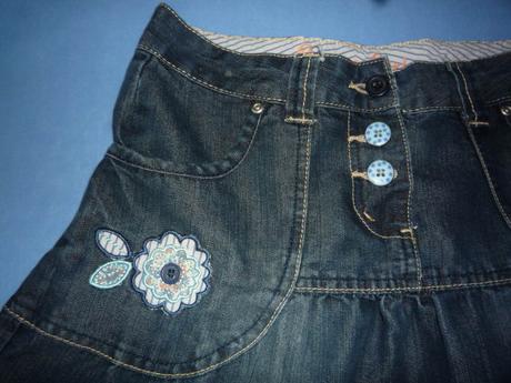 Riflová sukně george vel. 146, george,146