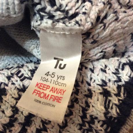 Teplé svetříkové šaty s ptáčky, tu,110