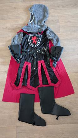 Ka358 karnevalový kostým rytíř vel. 8 - 10 let,