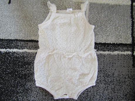 Kraťasy-letní overal pro holčičku zn.h & m vel.74, h&m,74