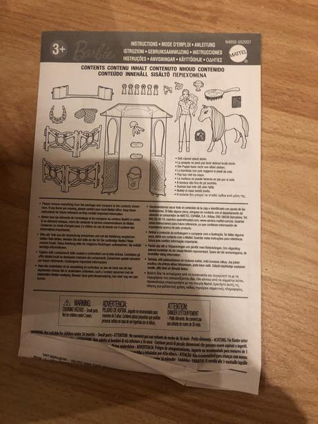 Staj s barbie, 2 kone a doplnky, 