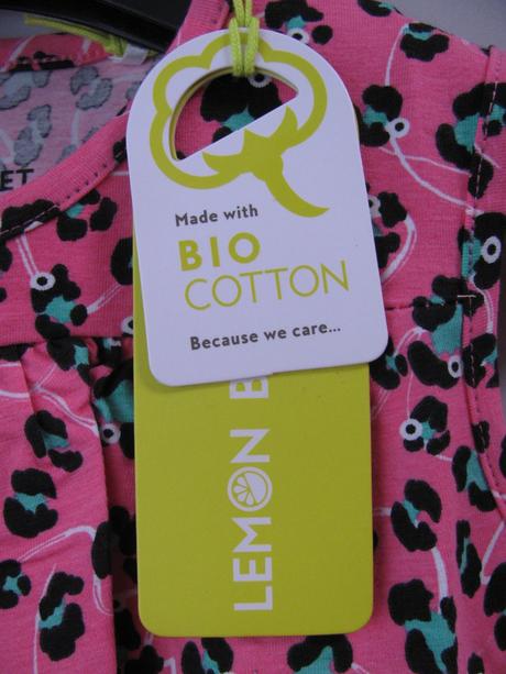 Letní růžové bavlněné elastické šaty lemon beret, 98