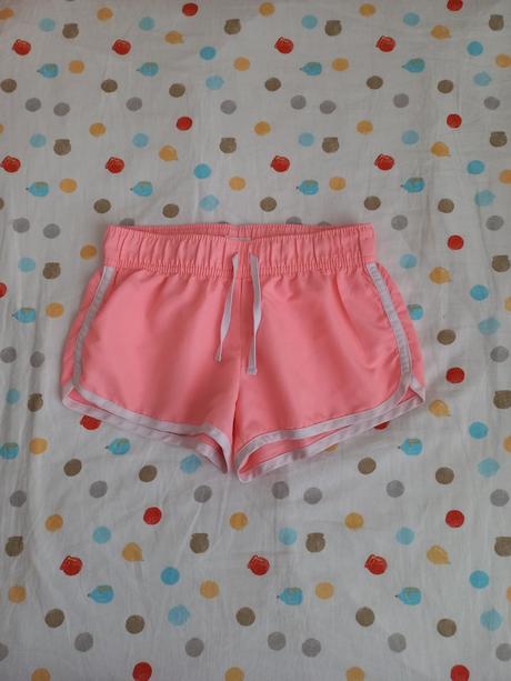 Tenké růžové kraťasy, pepco,140