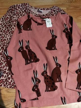 Tričko s králíčky, králíky 116 lindex, lindex,116