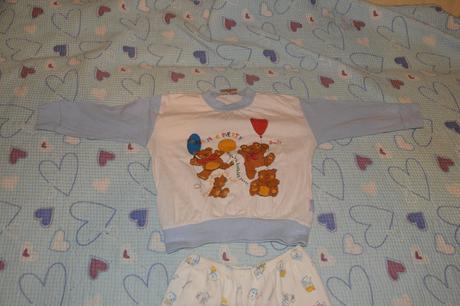 Bavlněné tričko s medvídky, 86