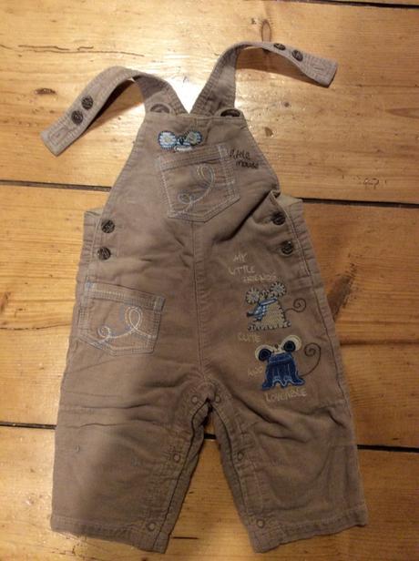 Manšestrové lacláče 6m - next, next,68