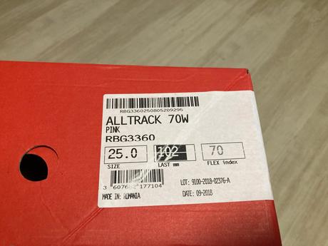 Dámské lyžáky rossignol alltrack 70 w, size 25, rossignol,39