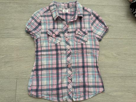 Dívčí košile růžová, f&f, vel. 122, f&f,122