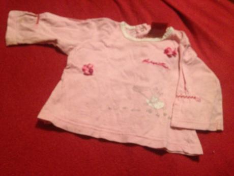 Dívčí halenka holčička a motýlci, 80