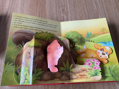 Dětské knihy s pejskem a 3d obrázky - 2 knihy, 