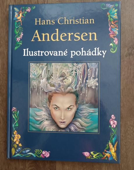 Knížka ilustrované pohádky,hans christian andersen,
