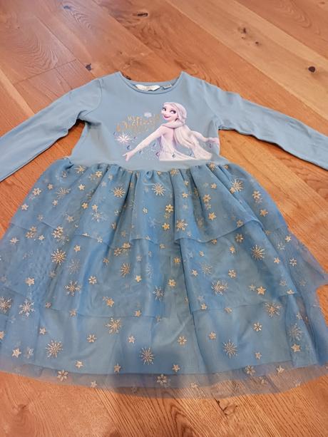 Frozen šatičky h&m č.134/140, h&m,134