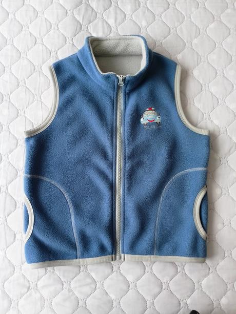 Fleece vesta, vel.110-122, 116