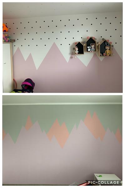 Výmalba na zeď (foto). Která je hezčí?