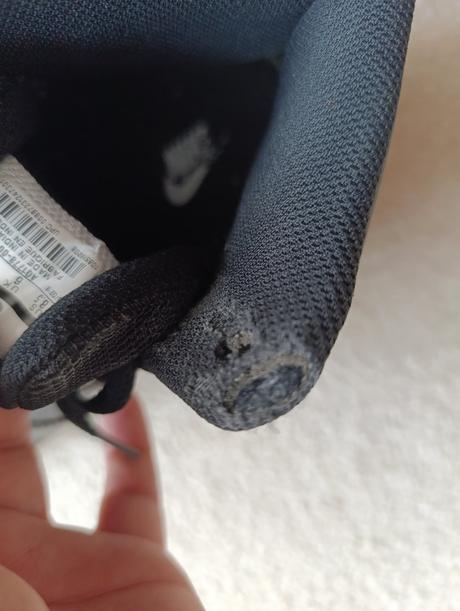 Černé kotníkové boty nike vel. 39/40, nike,39