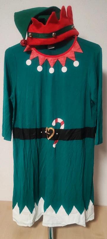 Vánočním šaty elf, m