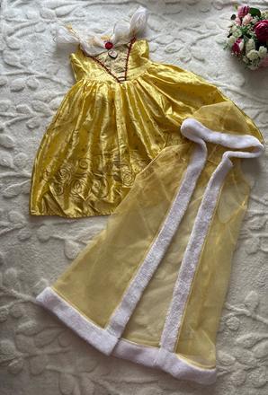 An11/ kostým kráska bell - v.3/4 roky zn. disney, 