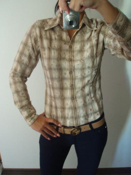 Béžová košile gin tonic, 34