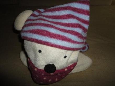 Suprová čepička pro malého medvídka, vel. 98/110, 98