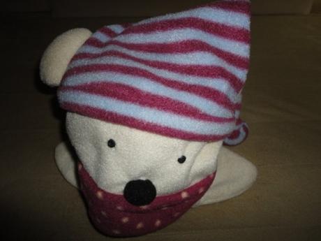 Suprová čepička pro malého medvídka, vel. 98/110, 98