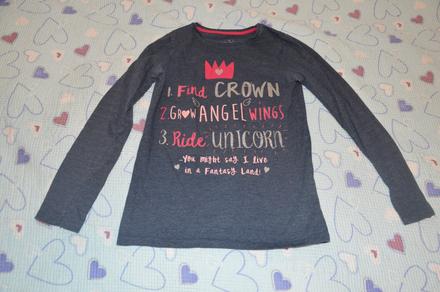 146 triko dlouhý rukáv, f&f,146