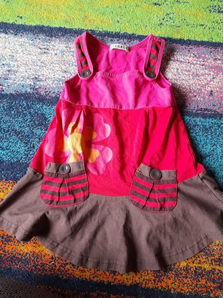 Barevné letní šaty na holčičku zajímavé george, george,98