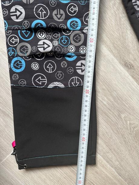 Dětské zateplené softshell kalhoty, neverest,122