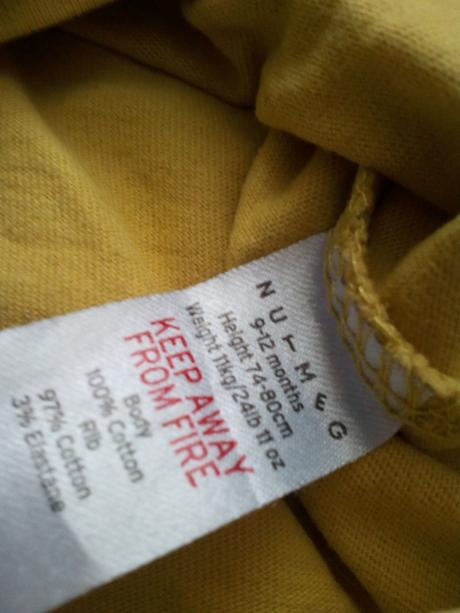 Triko zn.nutmeg,vel.74/80, nutmeg,74