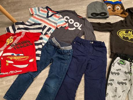 Mix oblečení 110, 104–116