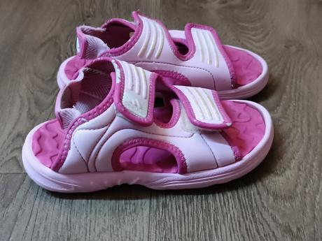 Dívčí gumové sandálky adidas, vel. 28, adidas,29