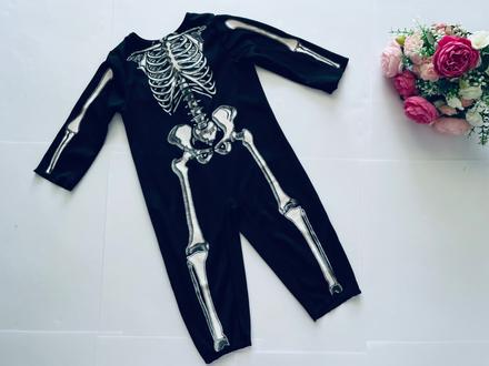 An10/ kostým kostlivec - v.6/12 měs,